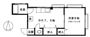 第2三幸ビル【3階】の間取り
