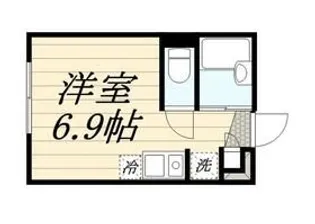 壱番街・鷹【2階】の間取り