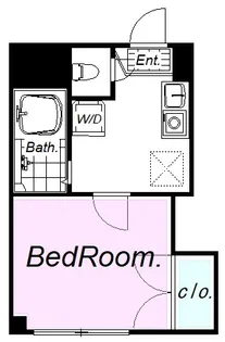 神奈川県横浜市南区前里町4【マンション】の間取り