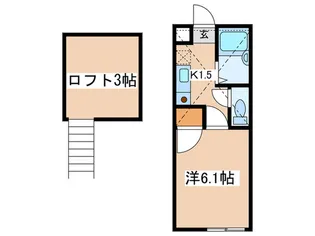ロータス西生田【2階】の間取り