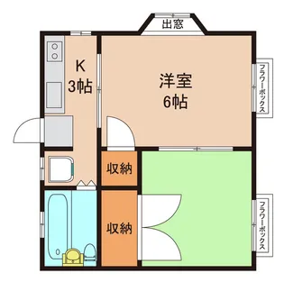 サンパティック取手【2階】の間取り