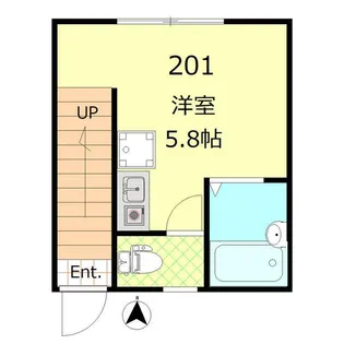 ベストハイム京急蒲田【2階】の間取り