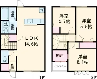 Grand Nord IIの間取り