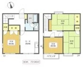 サンベルテ戸塚の間取り