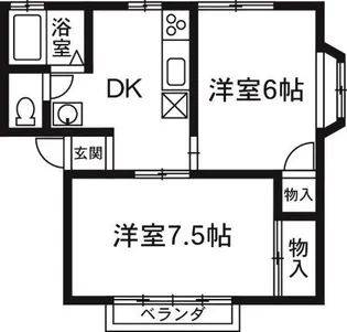 エクセル【2階】の間取り