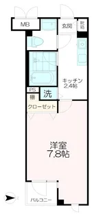 グランフォート武蔵野【2階】の間取り