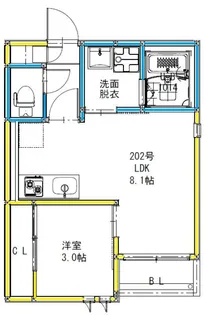 G-smart横手【2階】の間取り