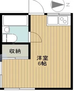 第二グリーンヒル【2階】の間取り