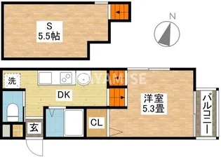 玉園UK【2階】の間取り