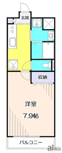 東京都清瀬市野塩1【アパート】の間取り