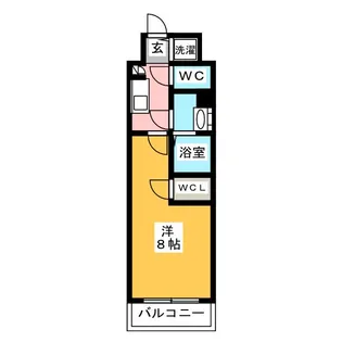 エスリード上前津ツヴァイテ【4階】の間取り