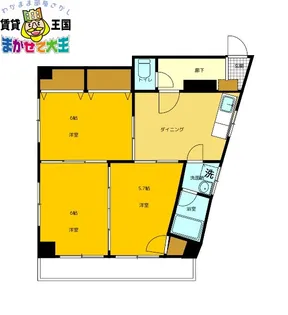 長崎県長崎市宝町【マンション】の間取り