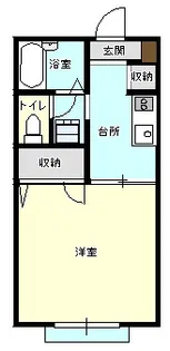 ディアスKII【1階】の間取り