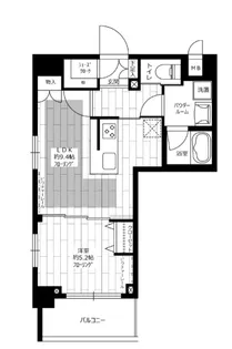 東京都墨田区亀沢2【マンション】の間取り