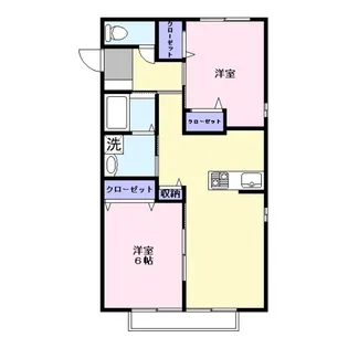 クレシア21【1階】の間取り