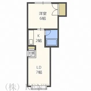AC発寒 壱番館【2階】の間取り