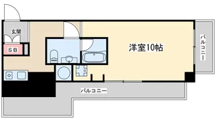 藤和シティコープ新大阪【8階】の間取り