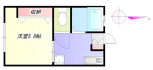 ハピネス I【1階】の間取り