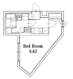 Bark Lane 武蔵小山【4階】の間取り
