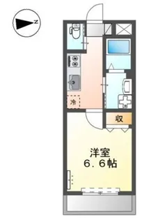 モリオンパレス【1階】の間取り