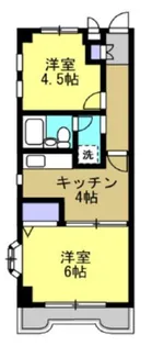 DRホームズ三鷹II【3階】の間取り