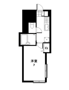 東京都品川区西品川2【アパート】の間取り