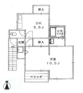 K’Lien(ケーズリアン)【2階】の間取り