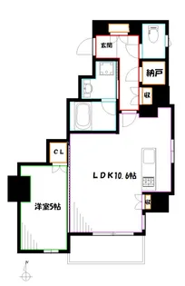 KDXレジデンス三鷹【3階】の間取り