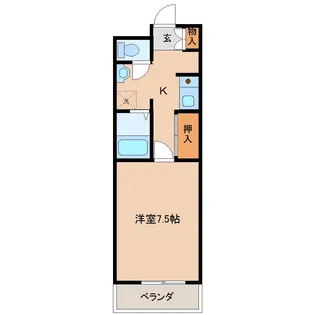 パークヒル【1階】の間取り