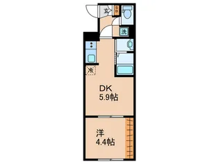 GRANPASEO大森北【2階】の間取り
