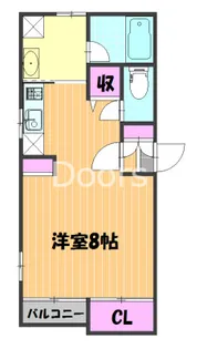 スカイガーデン芳泉【1階】の間取り