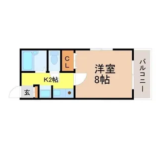 愛知県名古屋市東区百人町【マンション】の間取り