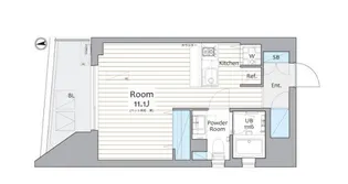 フェリス白金【3階】の間取り