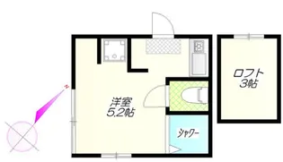 アーバンプレイスシャンゼリゼ【2階】の間取り