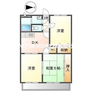 SKY新庄II【3階】の間取り