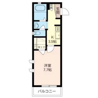 プランドールKT【1階】の間取り