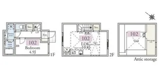 アーベインテラス久が原の間取り