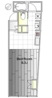 ecru エクリュ【2階】の間取り