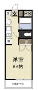 プリズム7番館【1階】の間取り