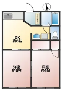 モダニティハイツ【2階】の間取り