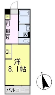 神奈川県川崎市川崎区小田4【アパート】の間取り
