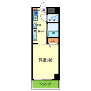 ドロメンスカセ三番館【4階】の間取り