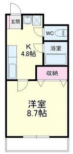 ライフ第6マンション藤枝駅前【5階】の間取り