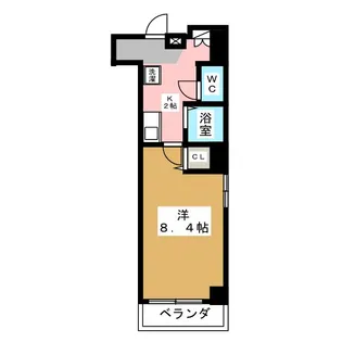 プロビデンス泉I【4階】の間取り