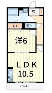 フィロス【2階】の間取り
