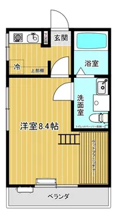 押本ハイツ【2階】の間取り