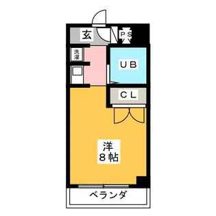 ルーミヤ鶴舞【6階】の間取り