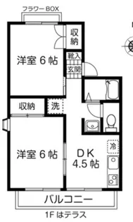 エントピア嶋崎A【0】【1階】の間取り