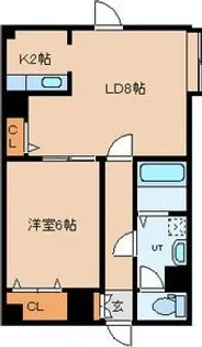 ファースト1【3階】の間取り