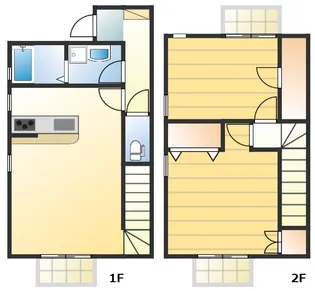クレールの間取り